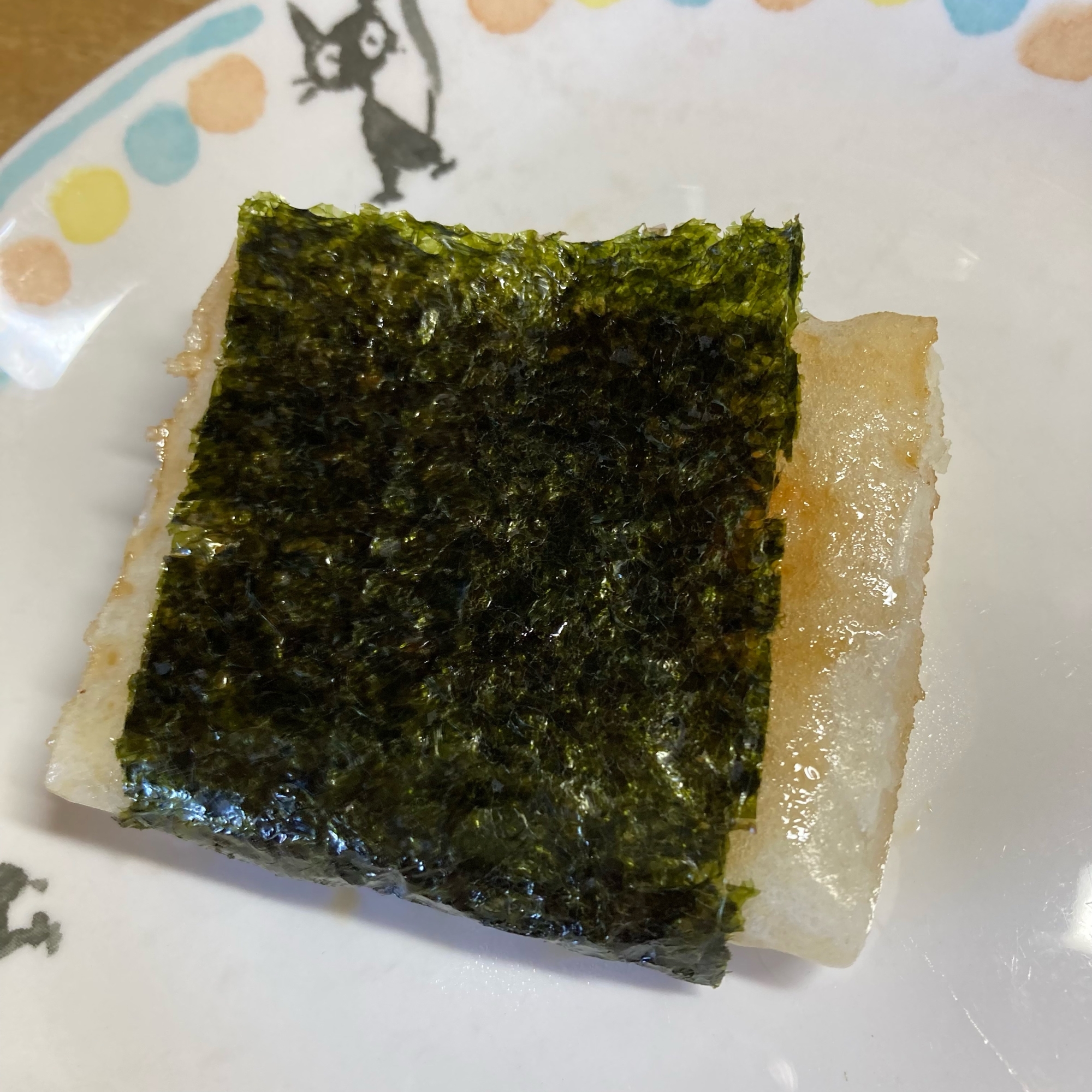 お餅の《磯辺焼き》