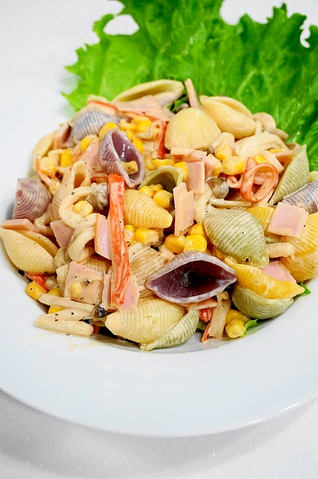 【マカロニサラダ】洗濯機 簡単♪ ゴマ香るマカロニサラダ by トウコロモシ 【クックパッド