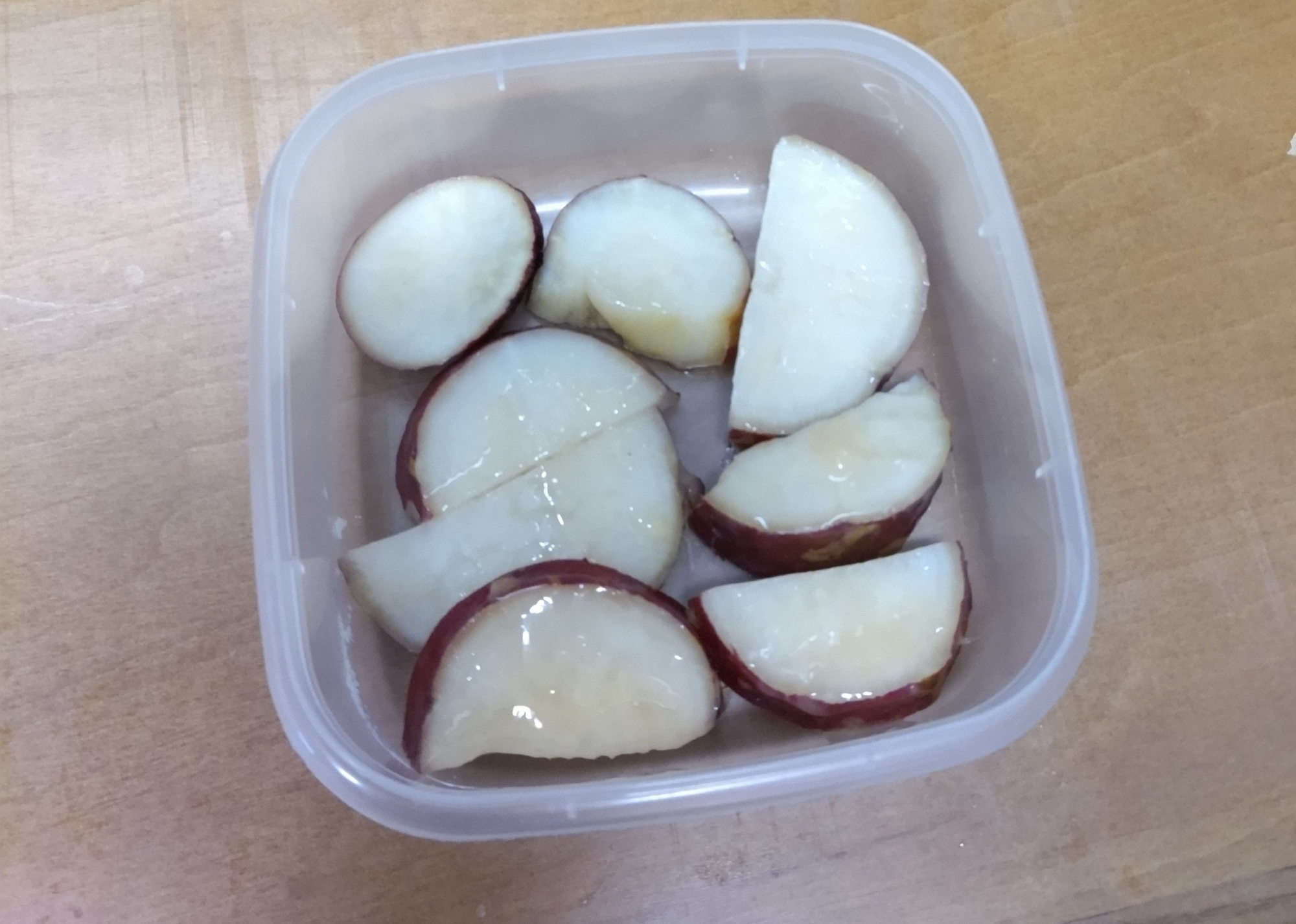 さつまいものレモン煮