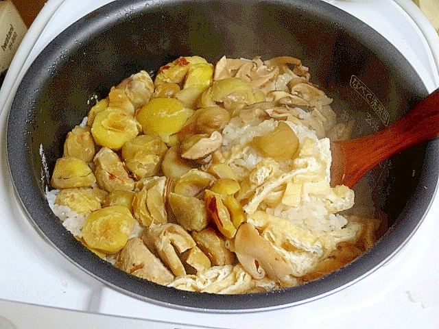 炊飯器で簡単 栗と松茸のおこわ レシピ 作り方 By Startrek 楽天レシピ