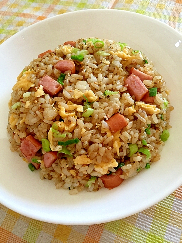 炒飯にしても美味しい！海苔の佃煮炒飯♪