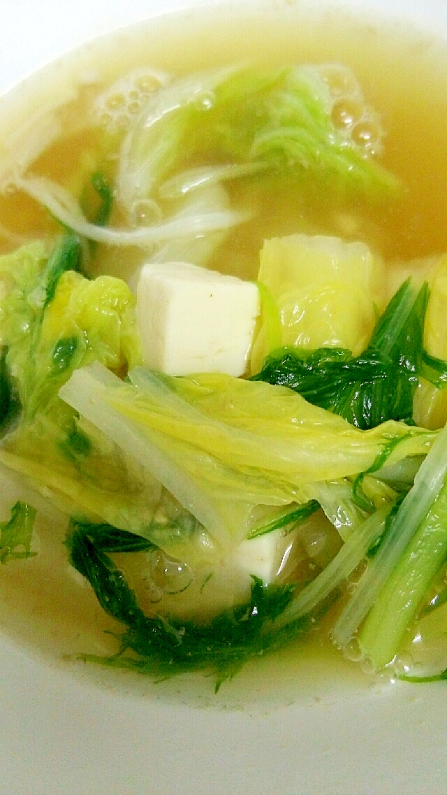 たっぷり野菜スープ