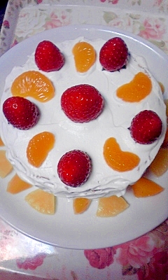 市販のスポンジケーキで 簡単クリスマスケーキ レシピ 作り方 By Ponta634 楽天レシピ 市販のスポンジケーキで 簡単クリスマスケーキ レシピ 作り方 By Ponta634 楽天レシピ