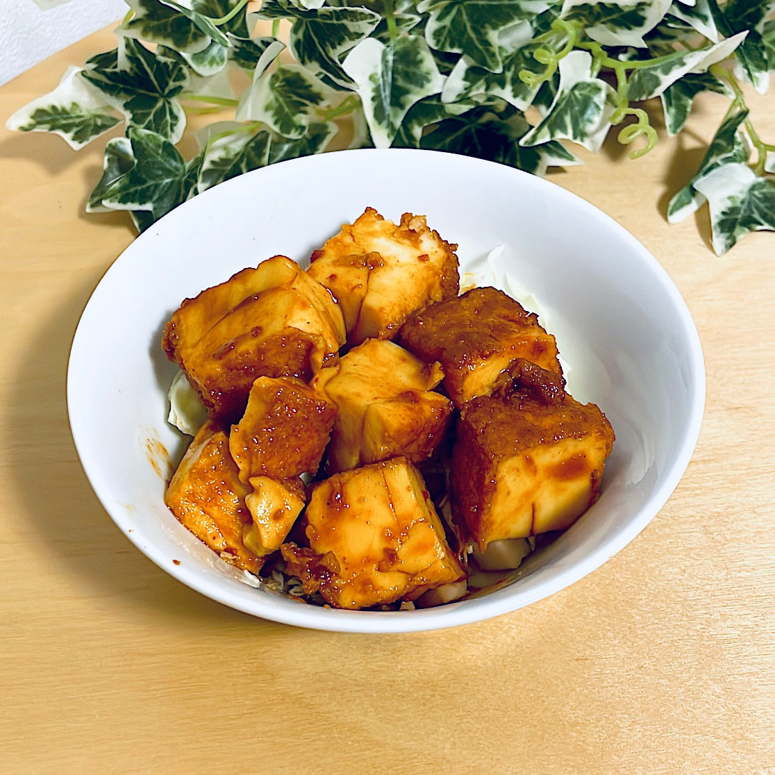 厚揚げのヤンニョム＊簡単すぎてごめんなさい！