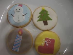 クリスマスに　オーナメントクッキー