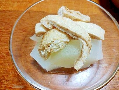 冬瓜と　あげの　煮物　（冷製）