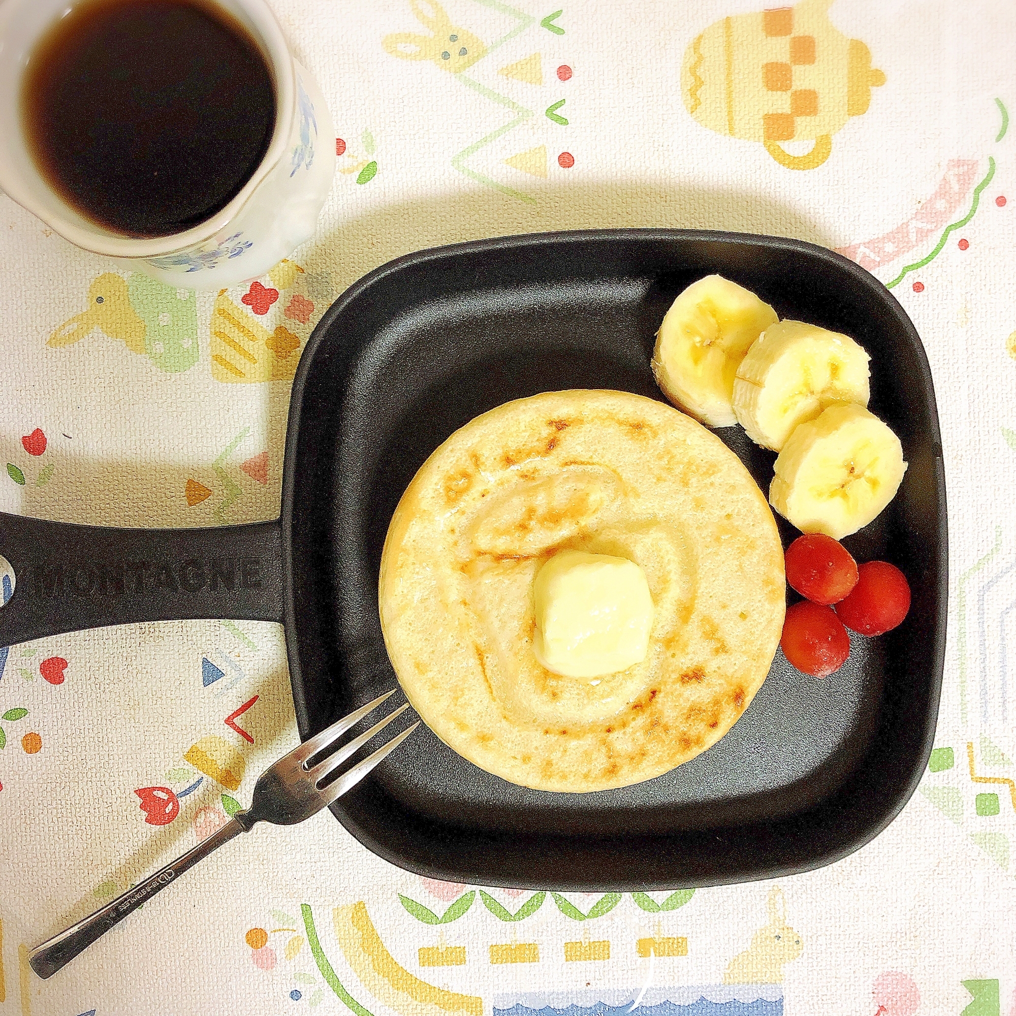 お家にある材料で♪簡単小麦粉焼き