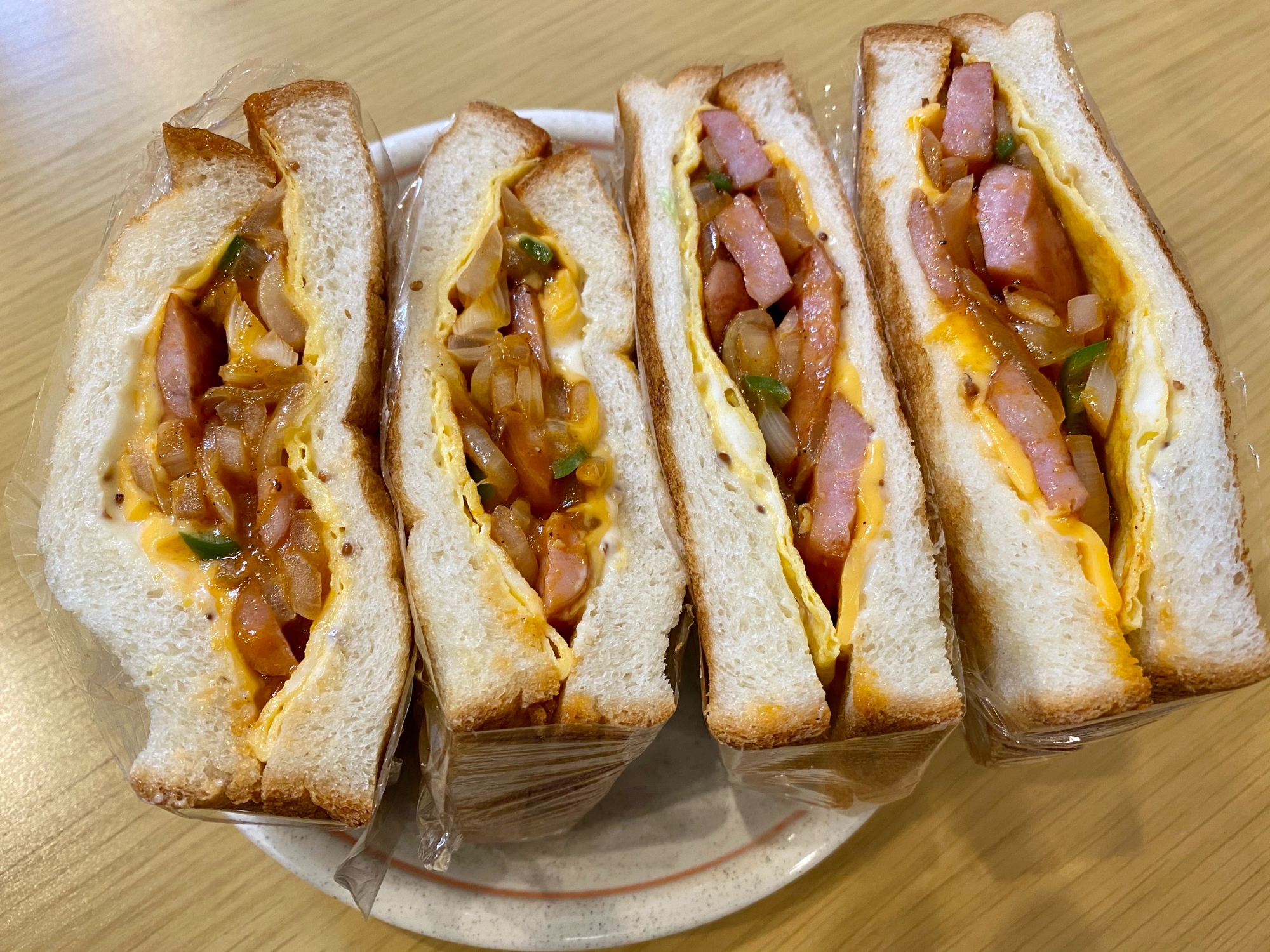 ナポリタン風な具材のサンドイッチ レシピ 作り方 By ぜる17 ワン セブン 楽天レシピ