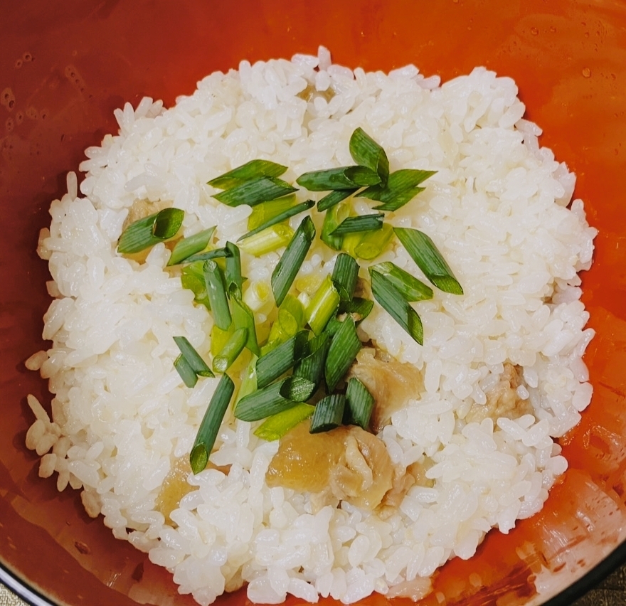 牛すじとおでんだしで…簡単おでんおじや