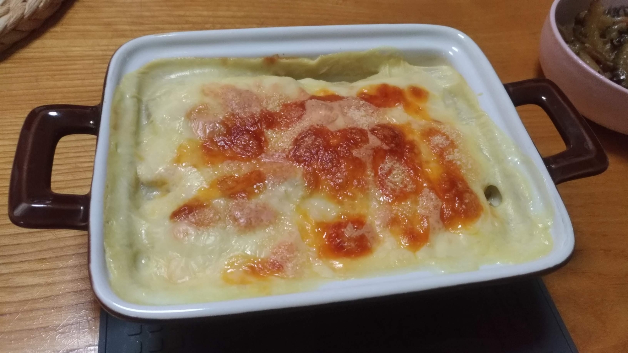 じゃがいも消費!トースターで簡単☆ポテトグラタン