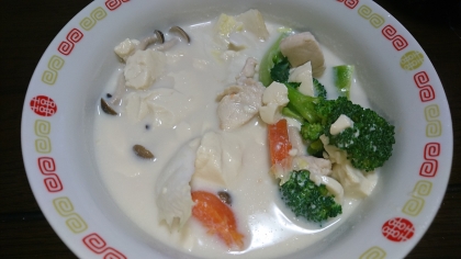 こんな寒い日は 豆乳鍋 でほっこり温まります レシピ 作り方 By はなまる子 楽天レシピ