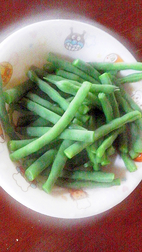 インゲン豆の塩ゆで レシピ 作り方 By Toku Jiro 0707 楽天レシピ