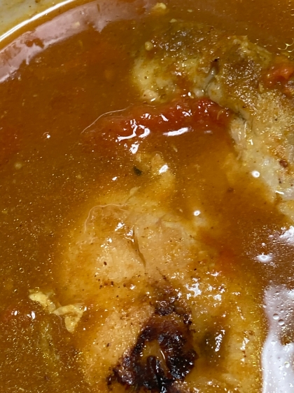 レトルトバターチキンカレーで漬け込みチキン焼き♪