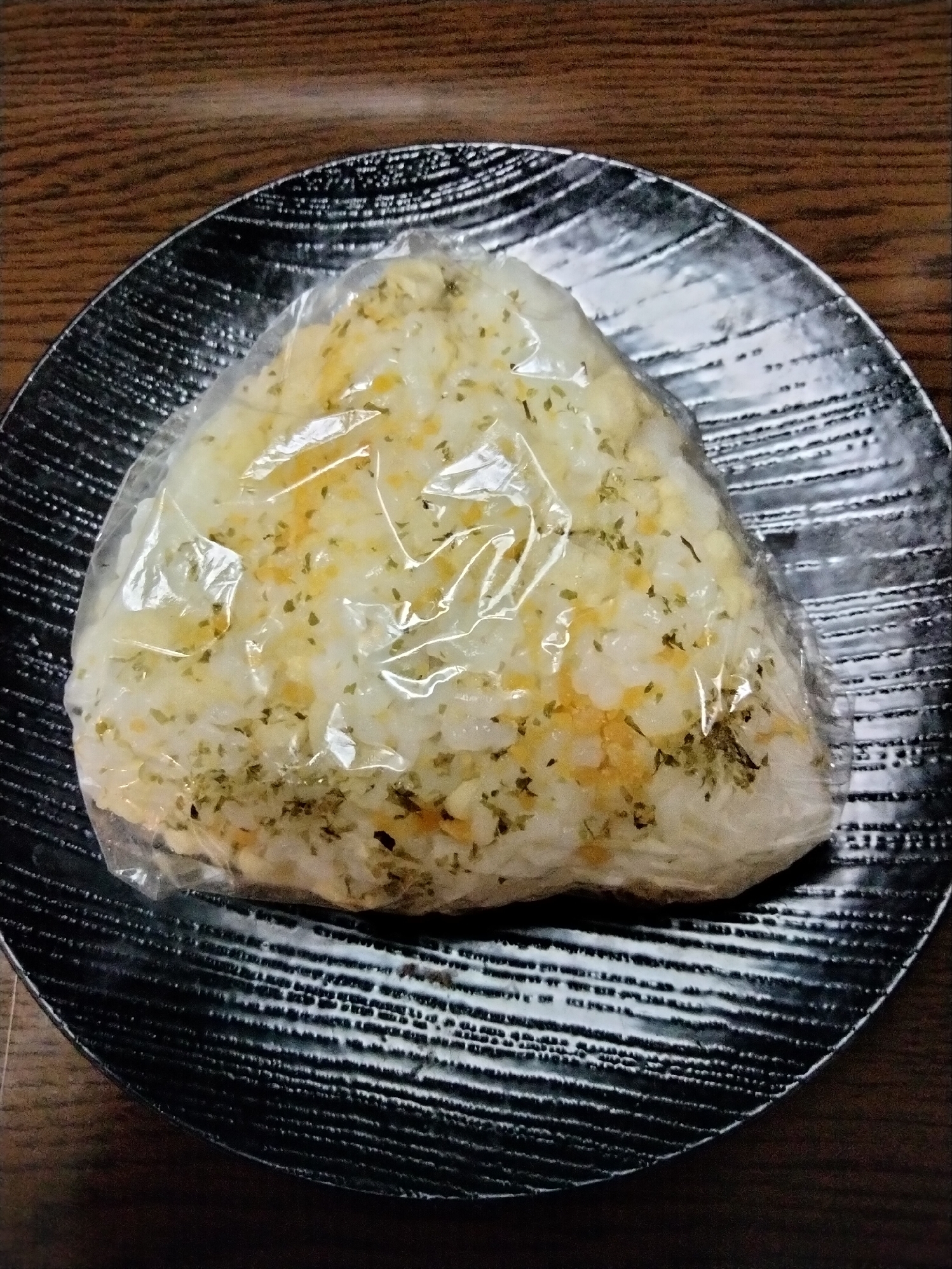 お昼に♡おにぎり 天かすパルメザンチーズ青のり