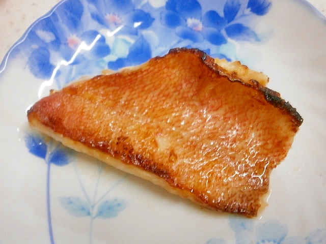 焼き魚上手！赤魚の味噌マヨ焼き