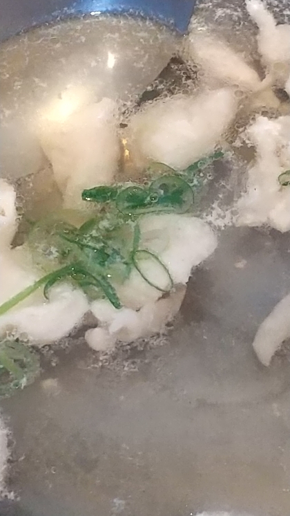 鶏皮をおいしく活用できてよかったです。