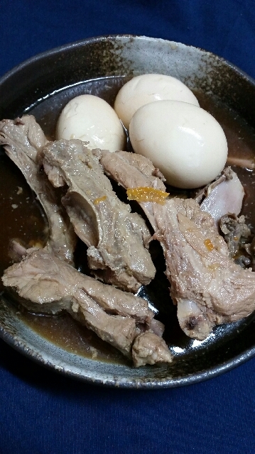 スペアリブのマーマレード煮◇卵入り◇