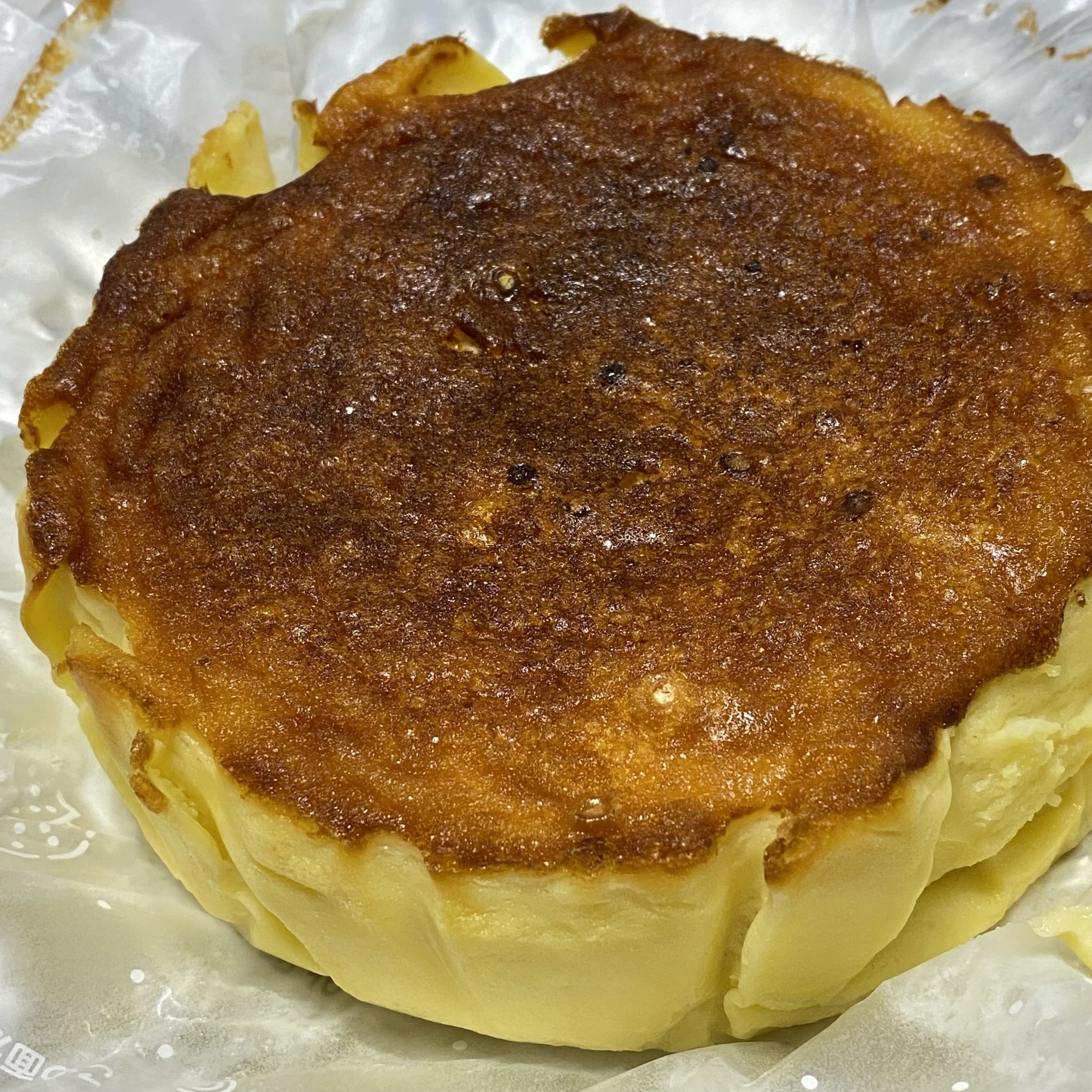 ホットケーキミックスで　15センチのチーズケーキ