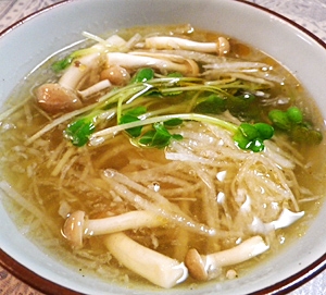 カイワレ大根スープ