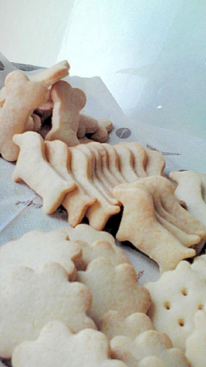 ** こゆき ** の 型抜きクッキー