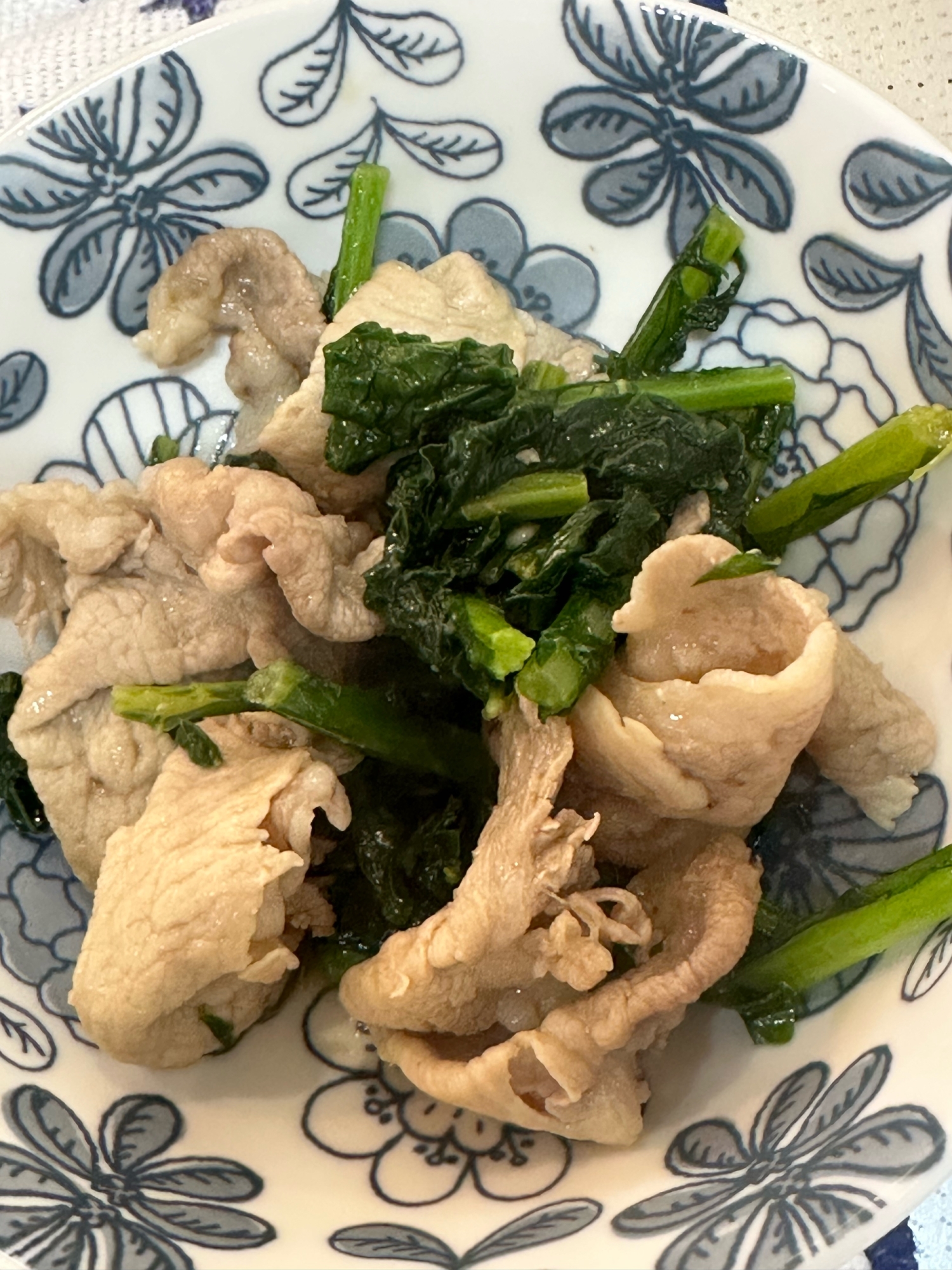 豚肉とカブ炒め