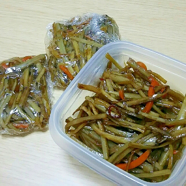きんぴらごぼう 冷凍保存できるおかず お弁当にも レシピ 作り方 By Kurage 楽天レシピ