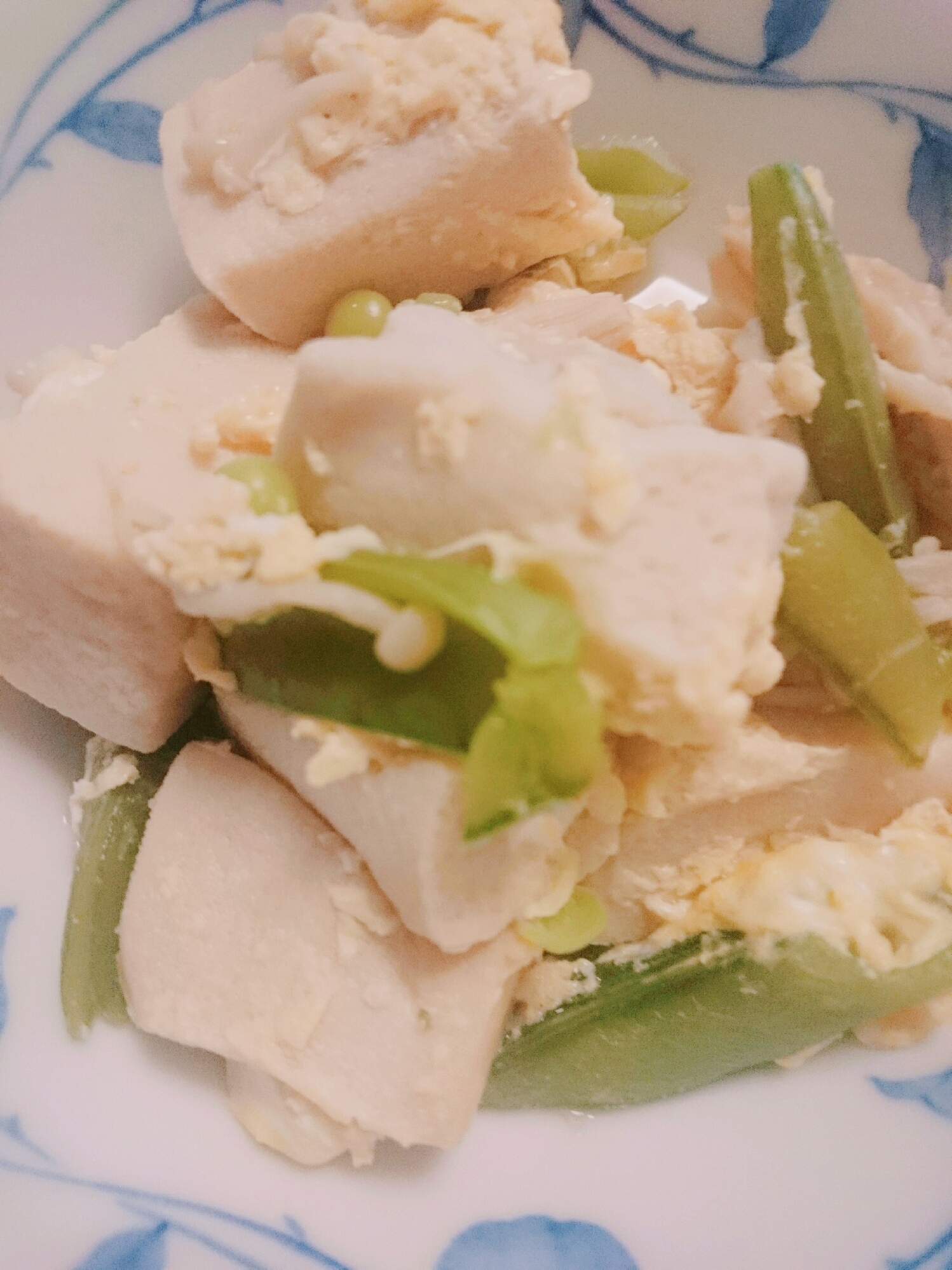 高野豆腐の玉子とじ