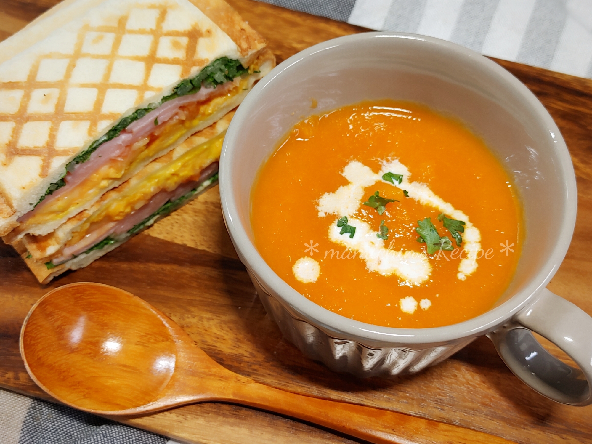 レンジUP彡 新にんじん＊食べるスープ