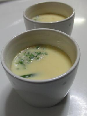 電子レンジde茶碗蒸し レシピ 作り方 By ハミョ 楽天レシピ