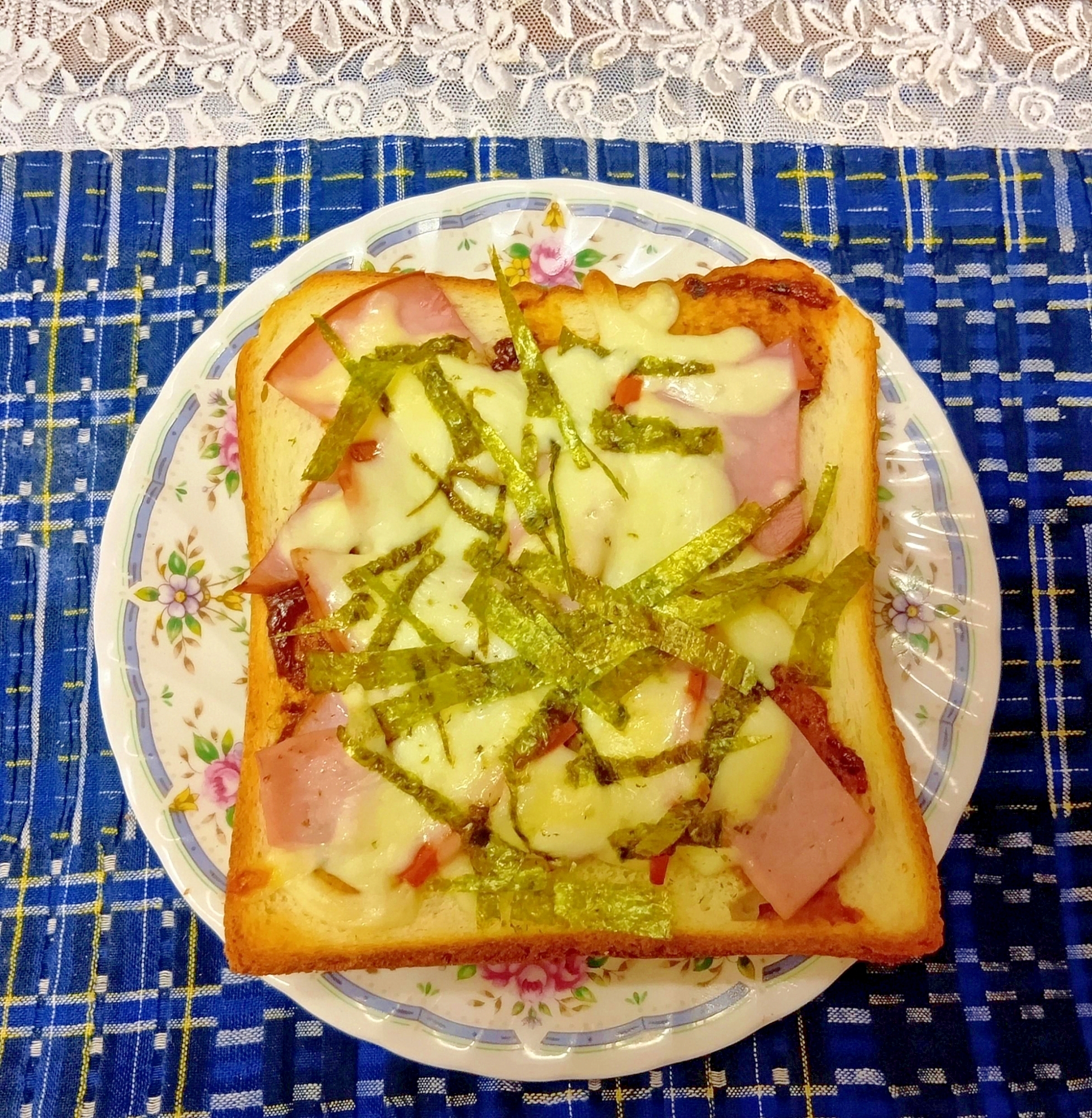 海苔ピザトーストその12