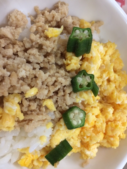 子供大好き☆鶏そぼろ丼