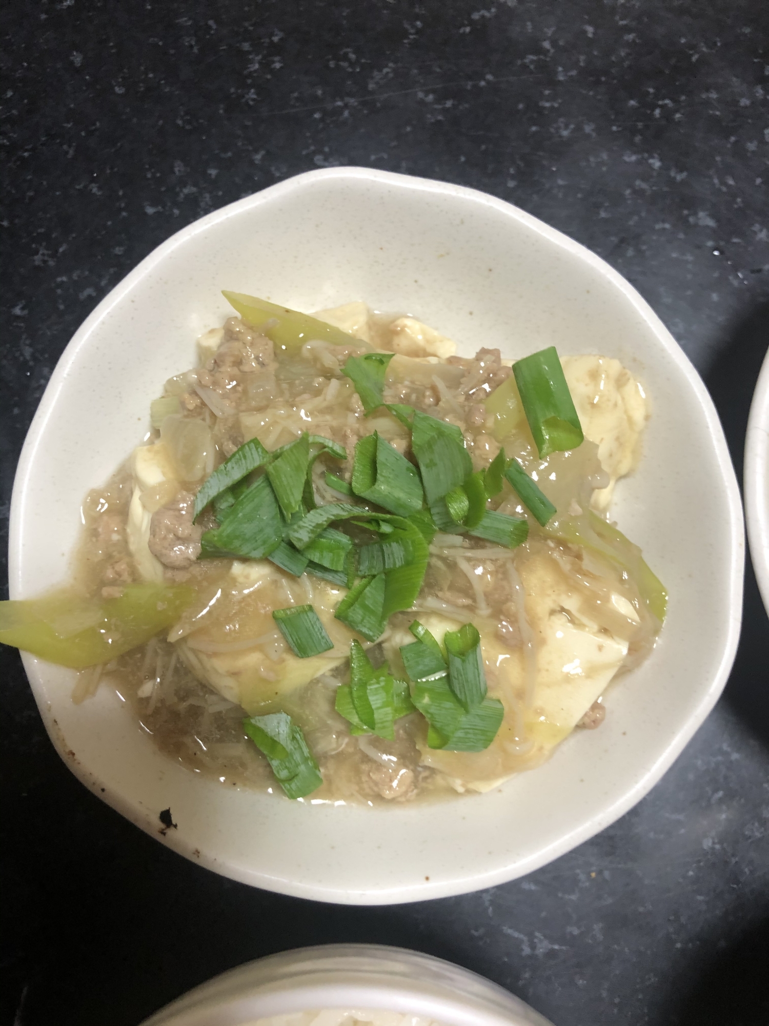 ひき肉で☆肉豆腐