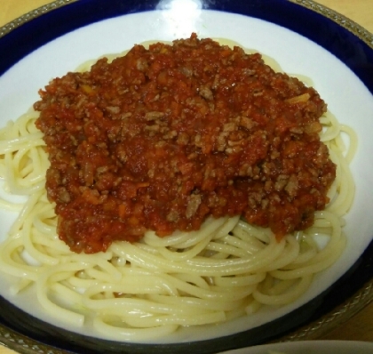 昔懐かし！給食で食べたミートソーススパゲティを再現