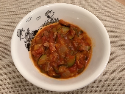 つくおきにも♡夏野菜とベーコンのラタトゥイユ