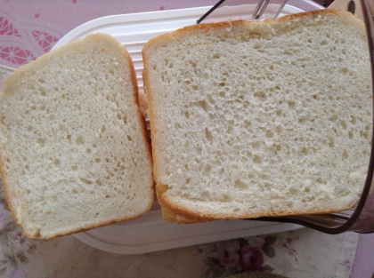 早焼きで～✿ＨＢ使用✿ご飯いっぱい食パン
