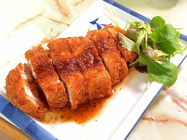 ちょい足しソースアレンジ!豚ロースのソーストンカツ