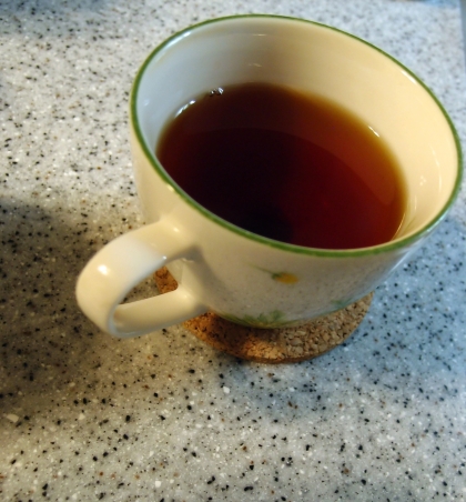 梨ジャム入り紅茶