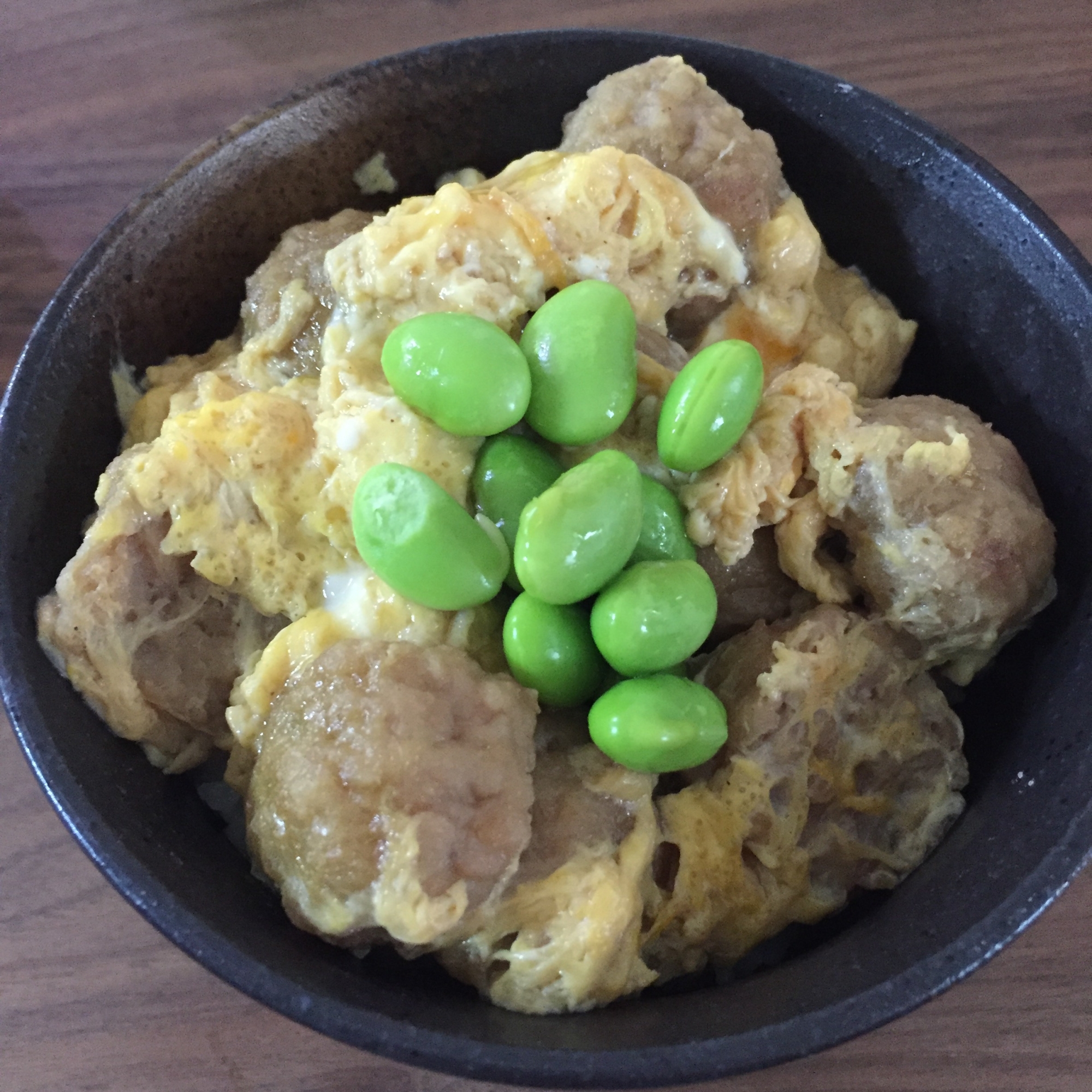 肉だんごの親子丼