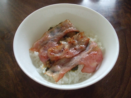 ベーコン丼 レシピ 作り方 By たいつ03 楽天レシピ