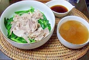 サクッとしかも一度に二品できちゃう！豚しゃぶもどき