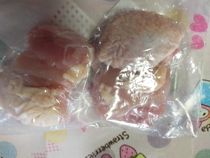 鶏胸肉の冷凍保存★