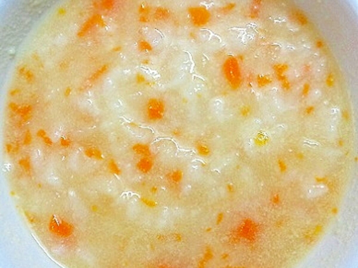 離乳食中期 高野豆腐 にんじん じゃがいも入りお粥 レシピ 作り方 By J Mammy 楽天レシピ 離乳食中期 高野豆腐 にんじん じゃがいも入りお粥 レシピ 作り方 By J Mammy 楽天レシピ