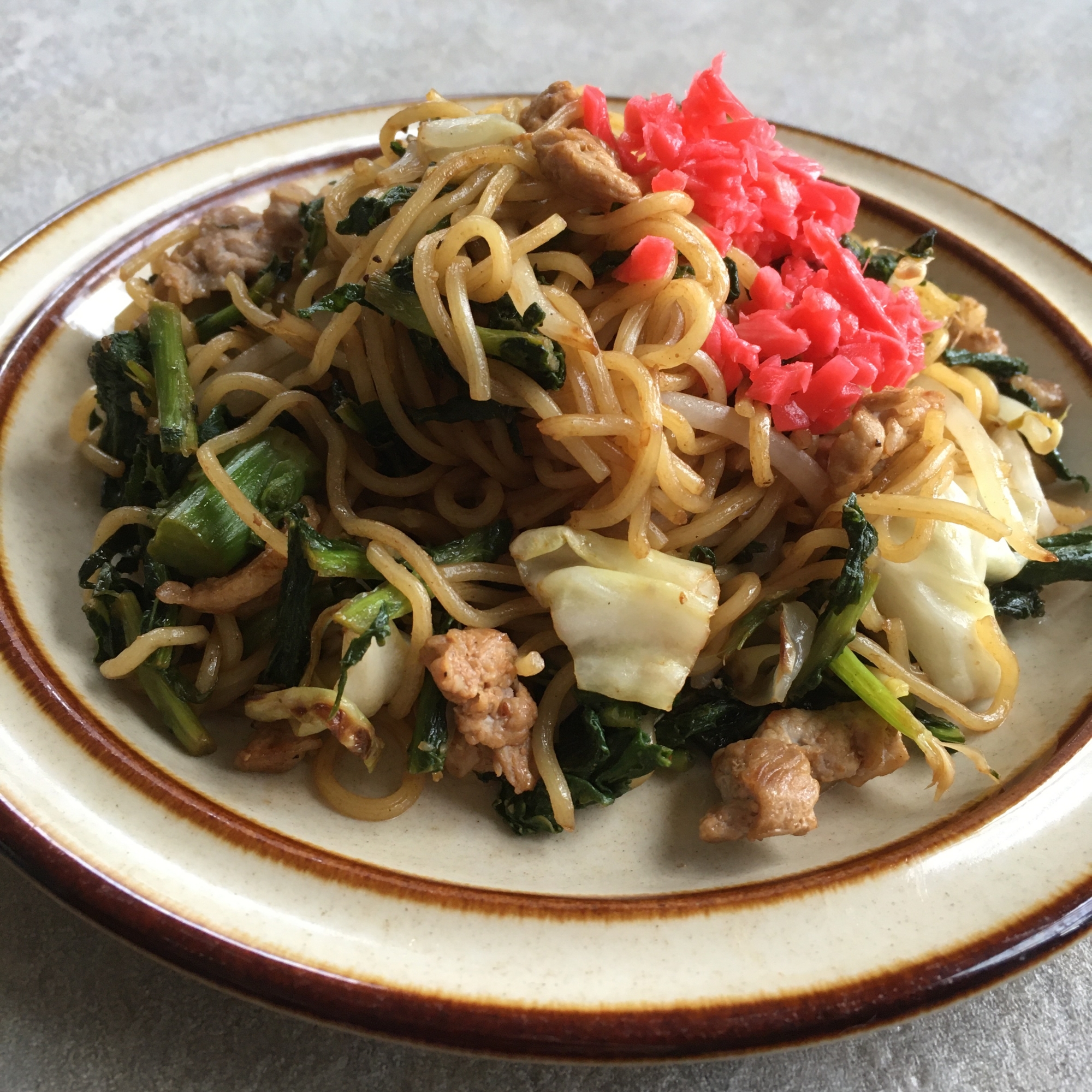 大根葉de焼きそば♪