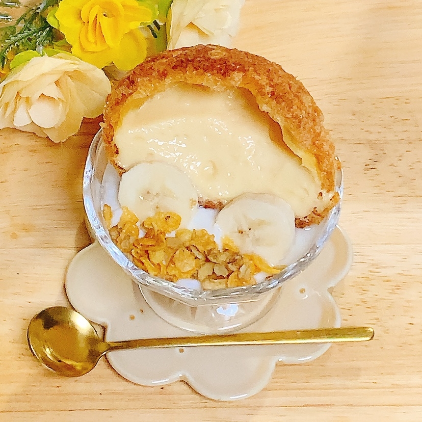 シュークリームcar♪ヨーグルト