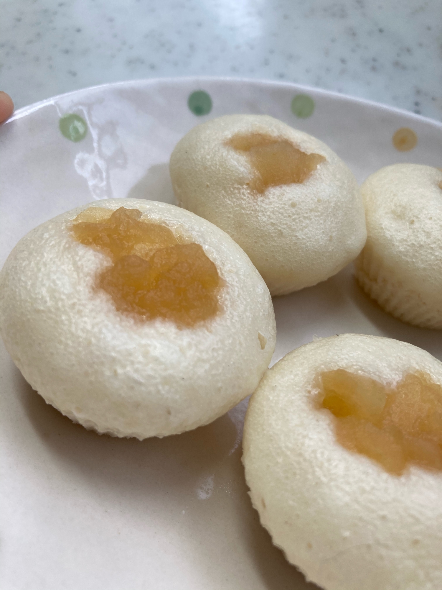 1歳の子も食べられる 蒸しパン レシピ 作り方 By Araaa 楽天レシピ