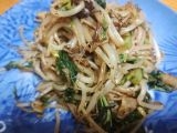 もやしと小松菜の炒め物〜毎日簡単！〜
