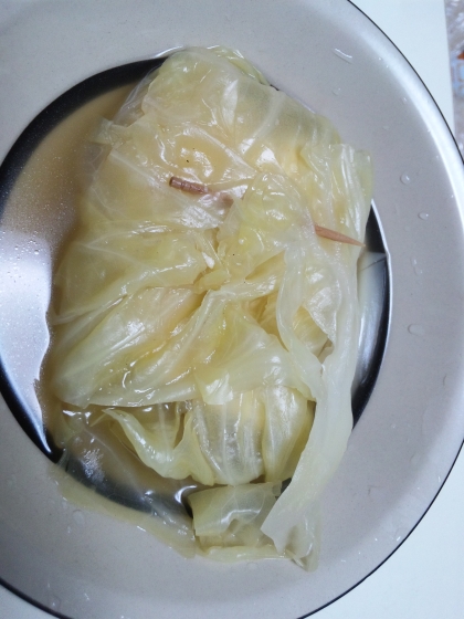 カットキャベツで出来るのはすごく助かりました。