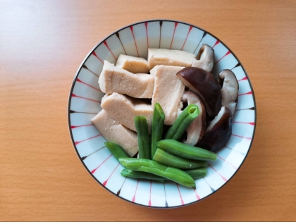 椎茸と高野豆腐の煮物