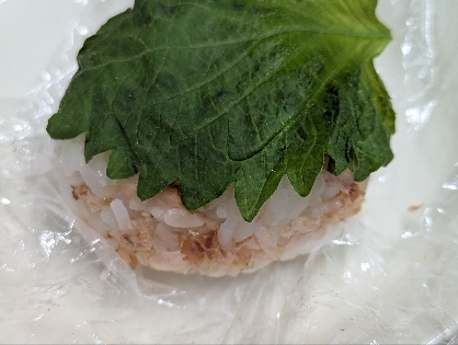 おかかと大葉のおにぎりꕤ୭*