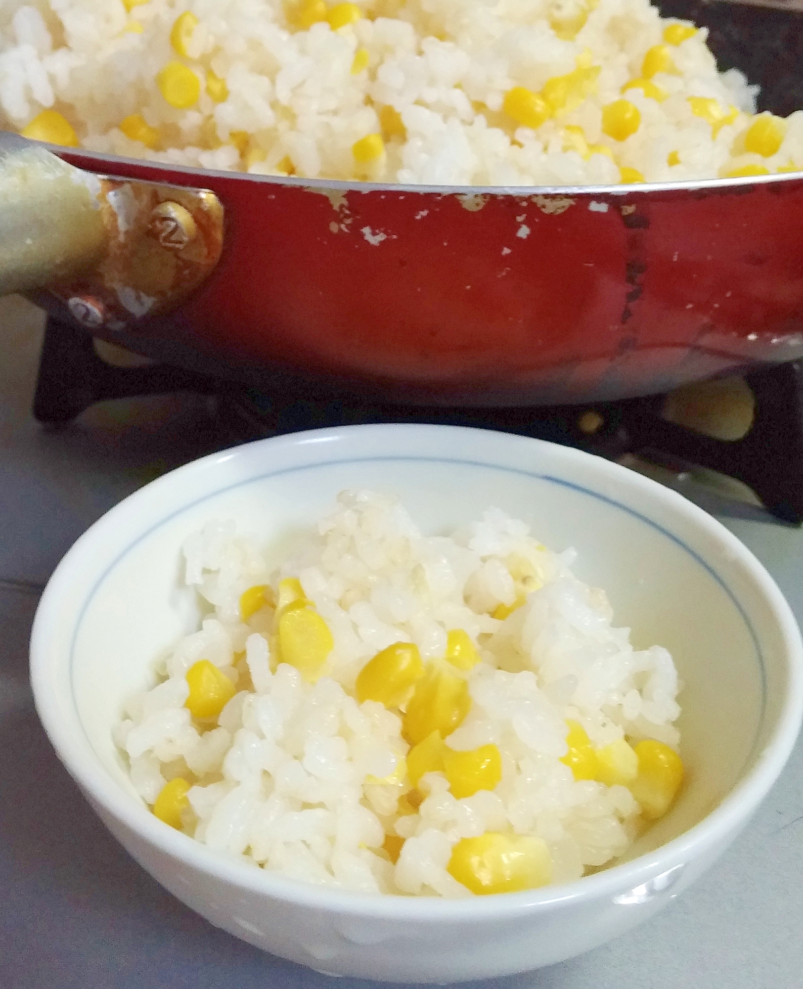 簡単！美味しい！塩とうもろこしご飯♪